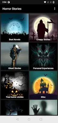 Horror Stories android App screenshot 6